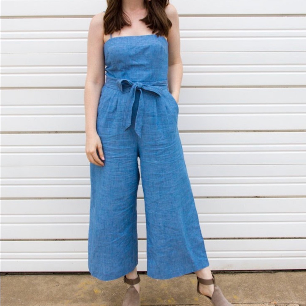 J Crew chambray jumpsuit